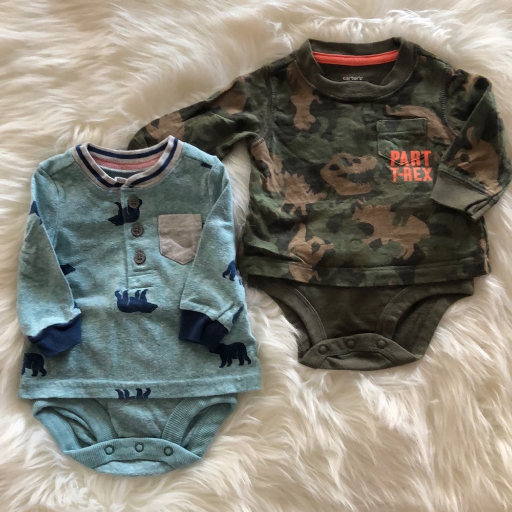 Carter’s & OshKosh 3M LS Onesies